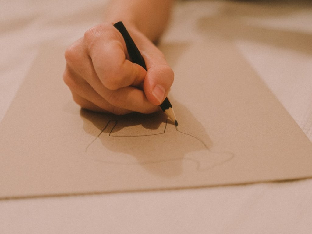 Photo Wireframe sketch